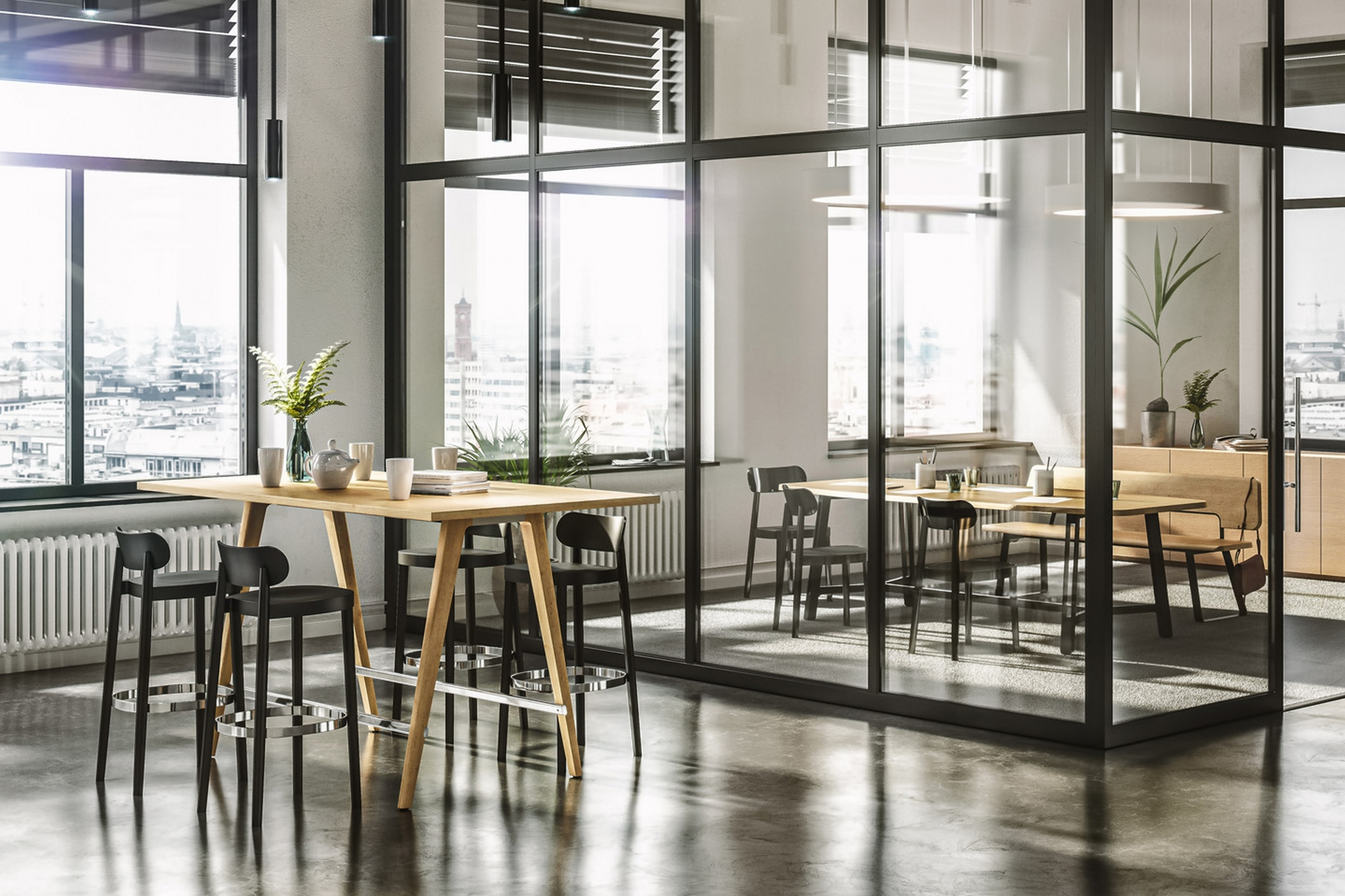 1510 Stehtisch Thonet
