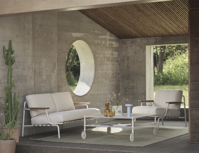 Settle Lounge Chair Sessel Outdoor Muuto