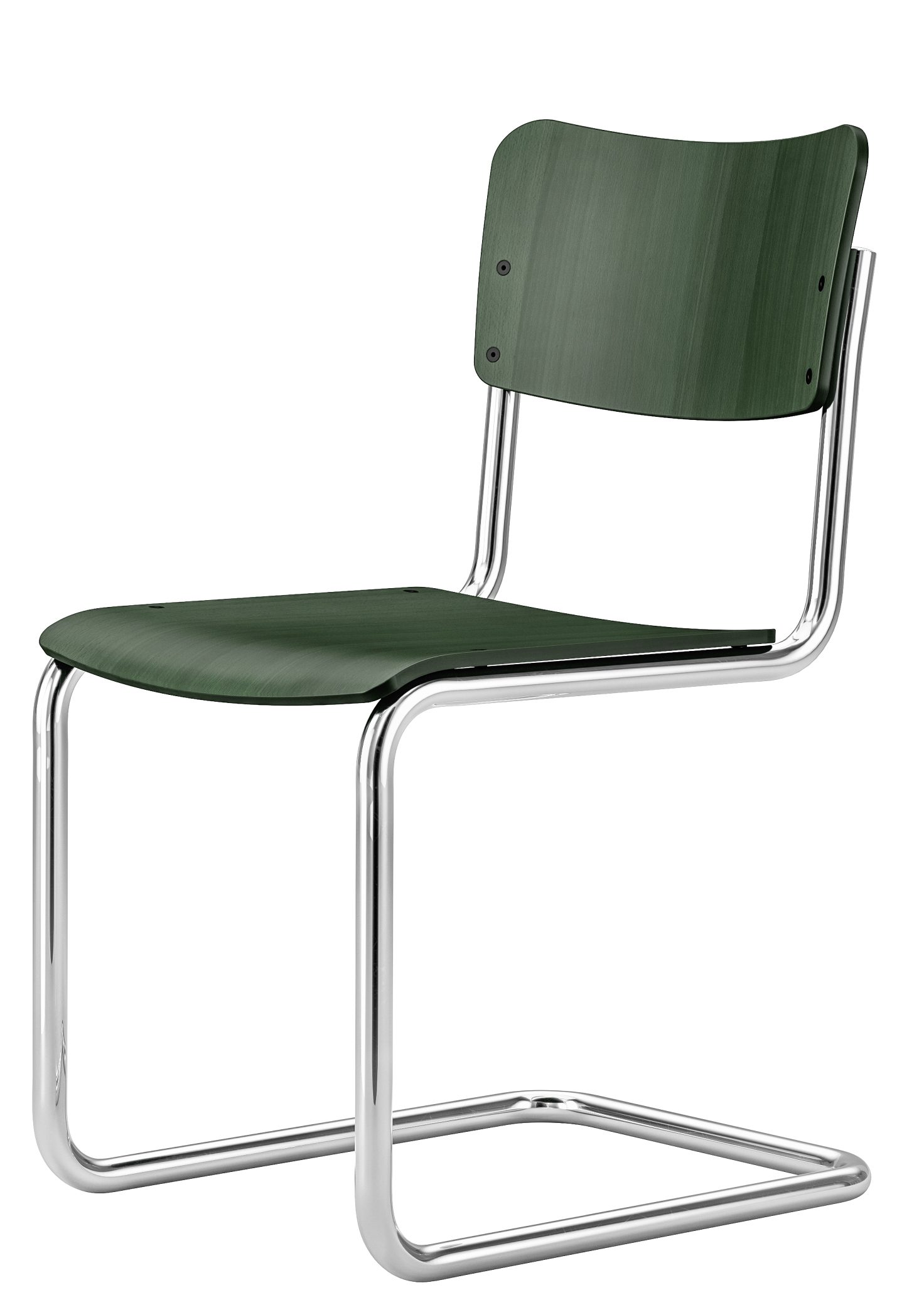 S 43 K Kinderstuhl Freischwinger Thonet  Bernsteingelb