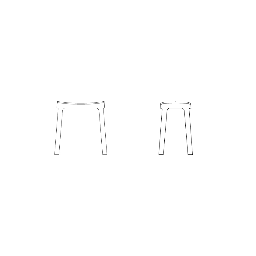 Crofton Stool Hocker Please wait to be seated