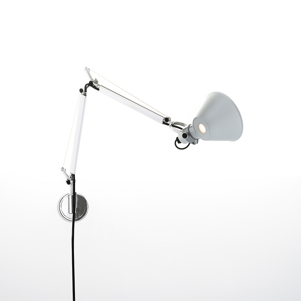 Tolomeo Micro Wall Wand- oder Deckenleuchte mit Wandbefestigung Artemide