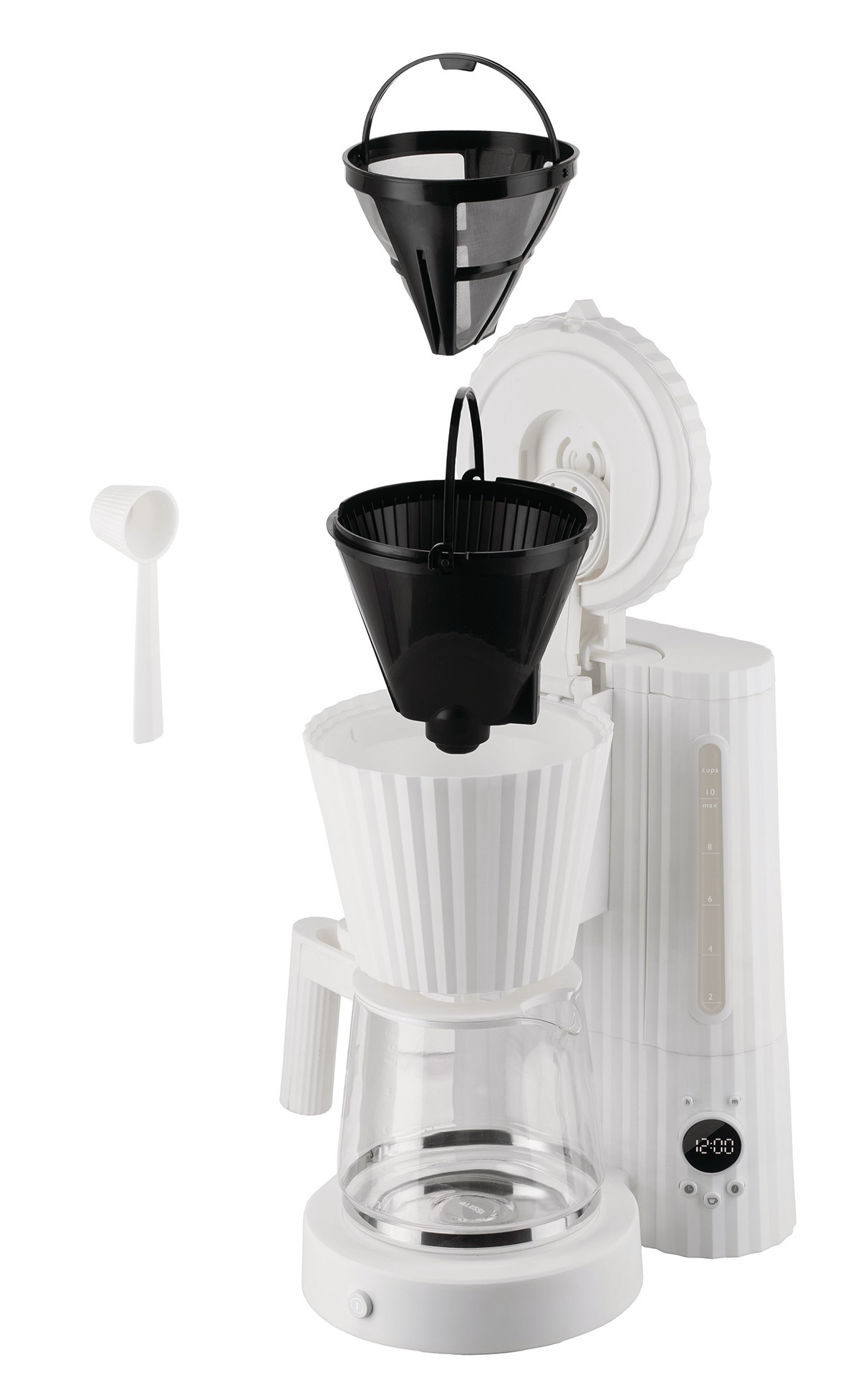 MDL14 Plissé Filterkaffeemaschine Alessi
