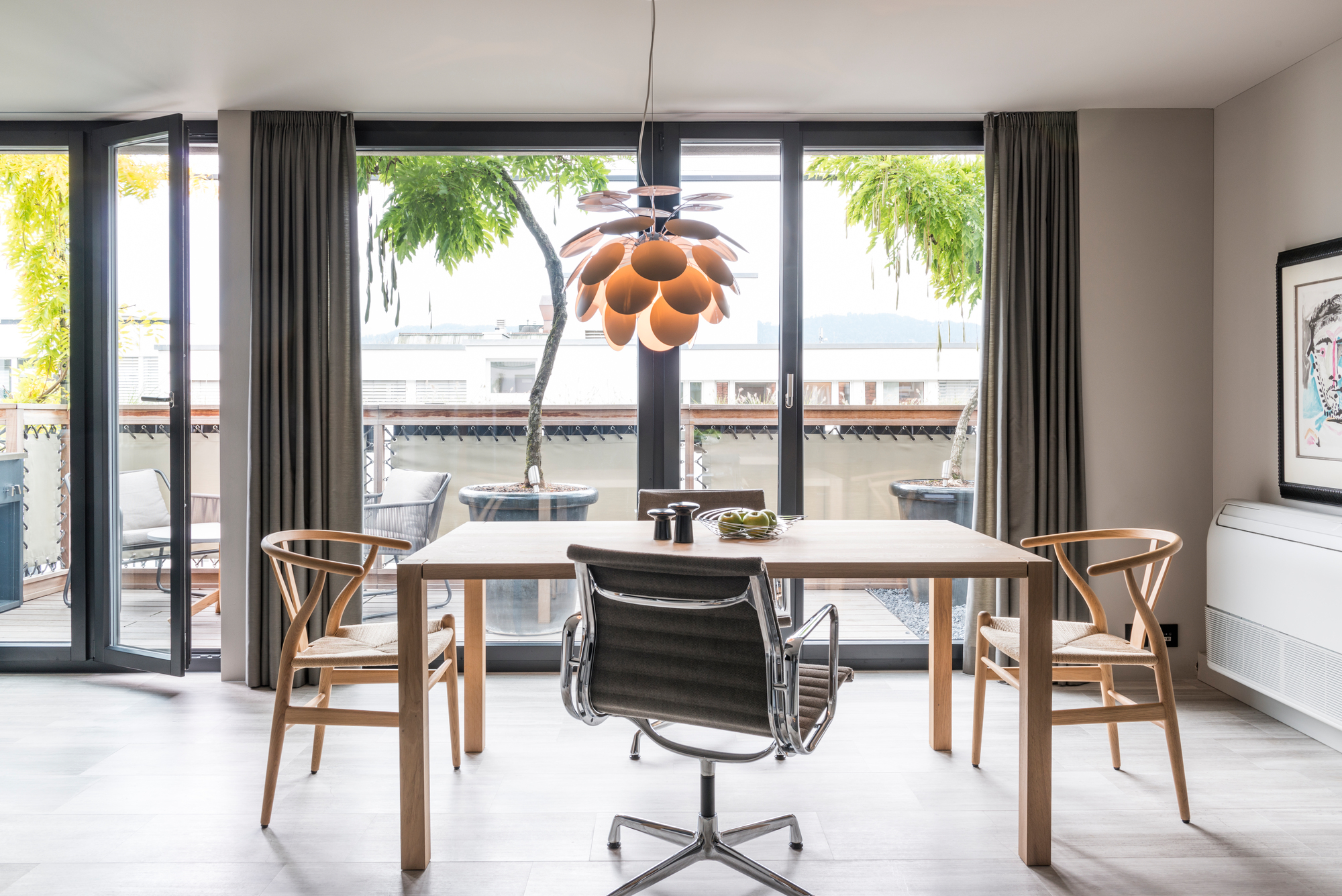 Discocó 68 / Discoco 68 LED Pendelleuchte marset Weiß