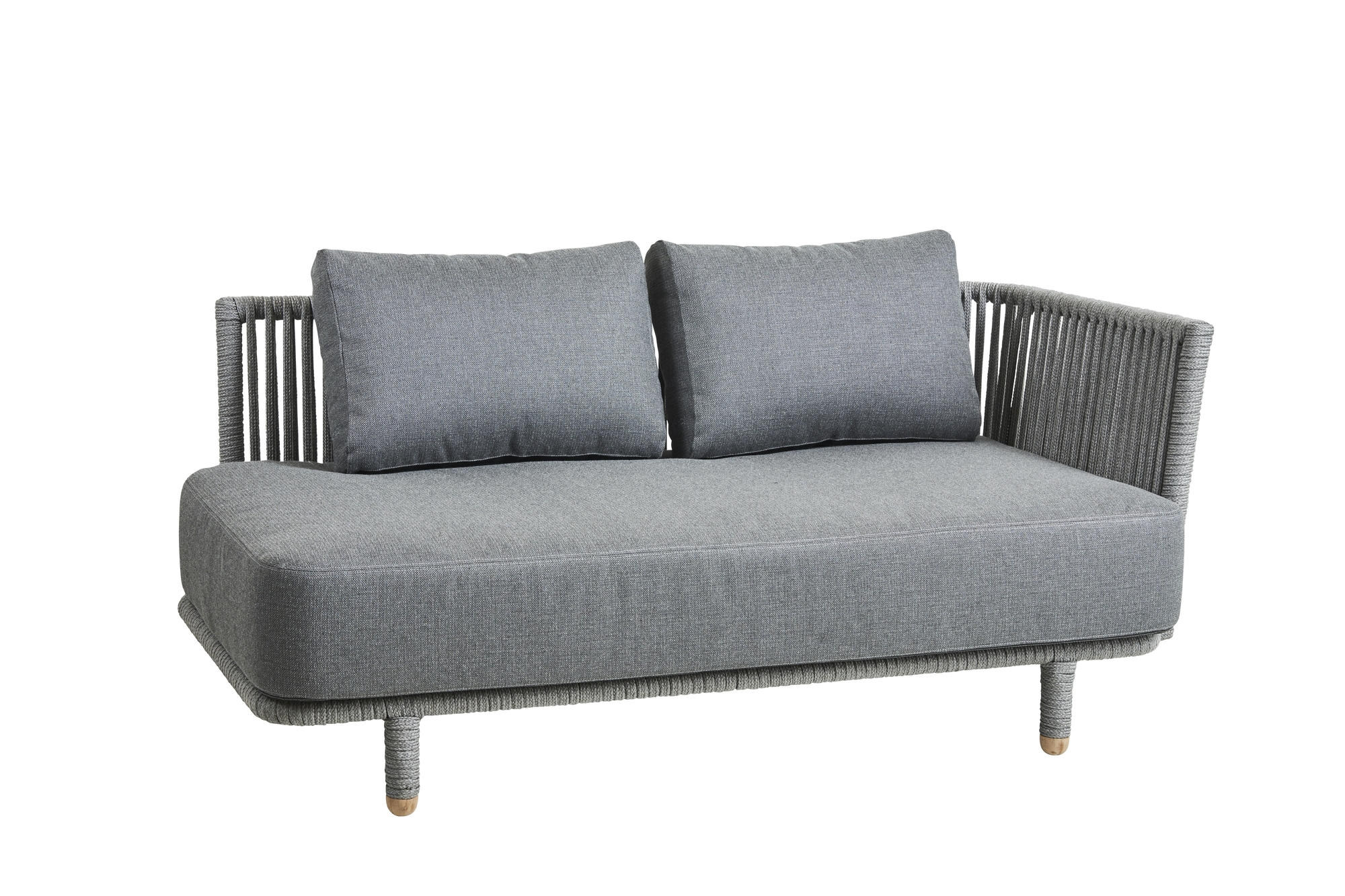 Moments Outdoor 2-Sitzer Sofa links Cane-Line