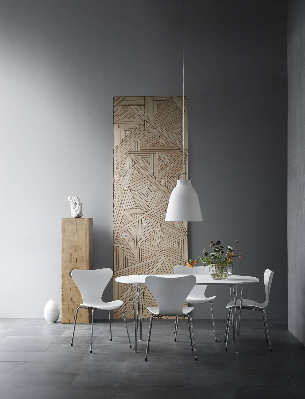 Couchtischserie Rund Fritz Hansen