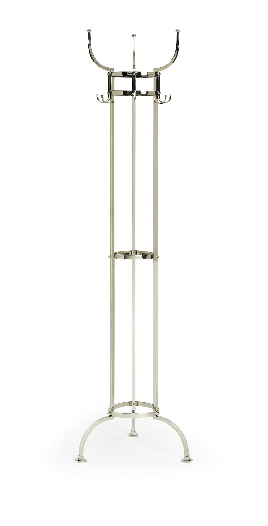 Nymphenburg Coat Stand Garderobenständer ClassiCon - QUICK SHIP Nickel