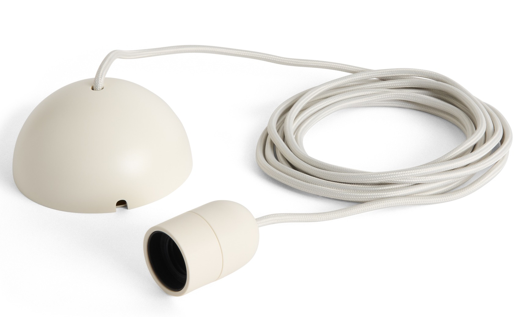 Common Cord Set / Fassung Set für Pendelleuchte Hay Lehm weiss