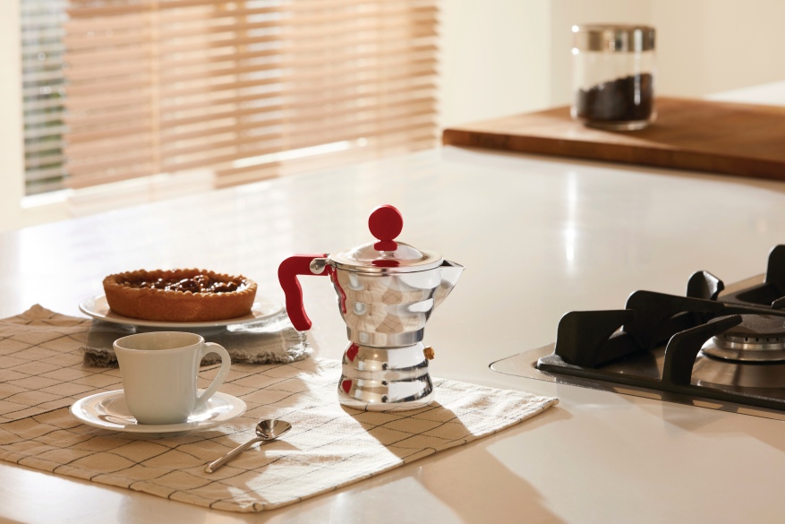 Moka Espressomaschine AAM33/1 R Alessi LIMITED EDITION