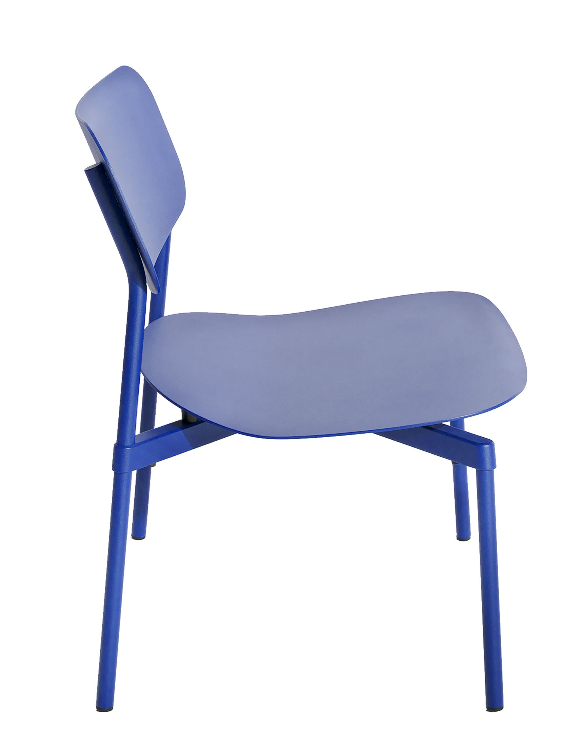 Fromme Lounge Chair Sessel Petite Friture Blau Fromme Lounge Chair Sessel Petite Friture Blau