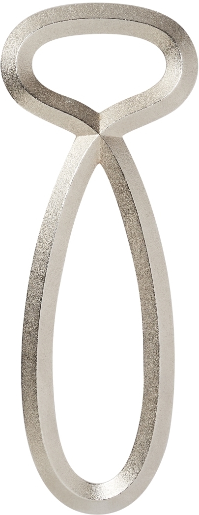 Poesie et Table Flaschenöffner Flaschenfreund silber  Räder