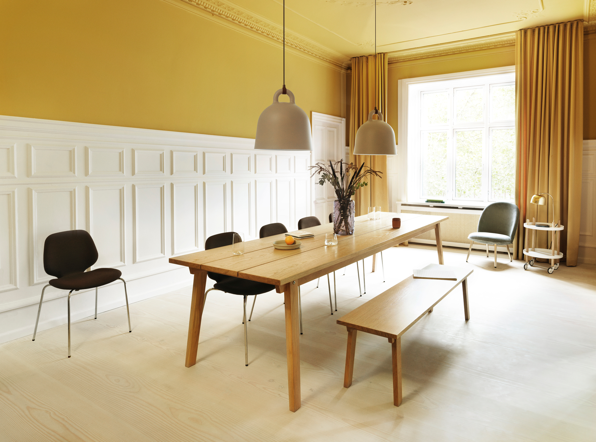 Bell Lamp Hängeleuchte Ø 55 cm Normann Copenhagen EINZELSTÜCK Grau