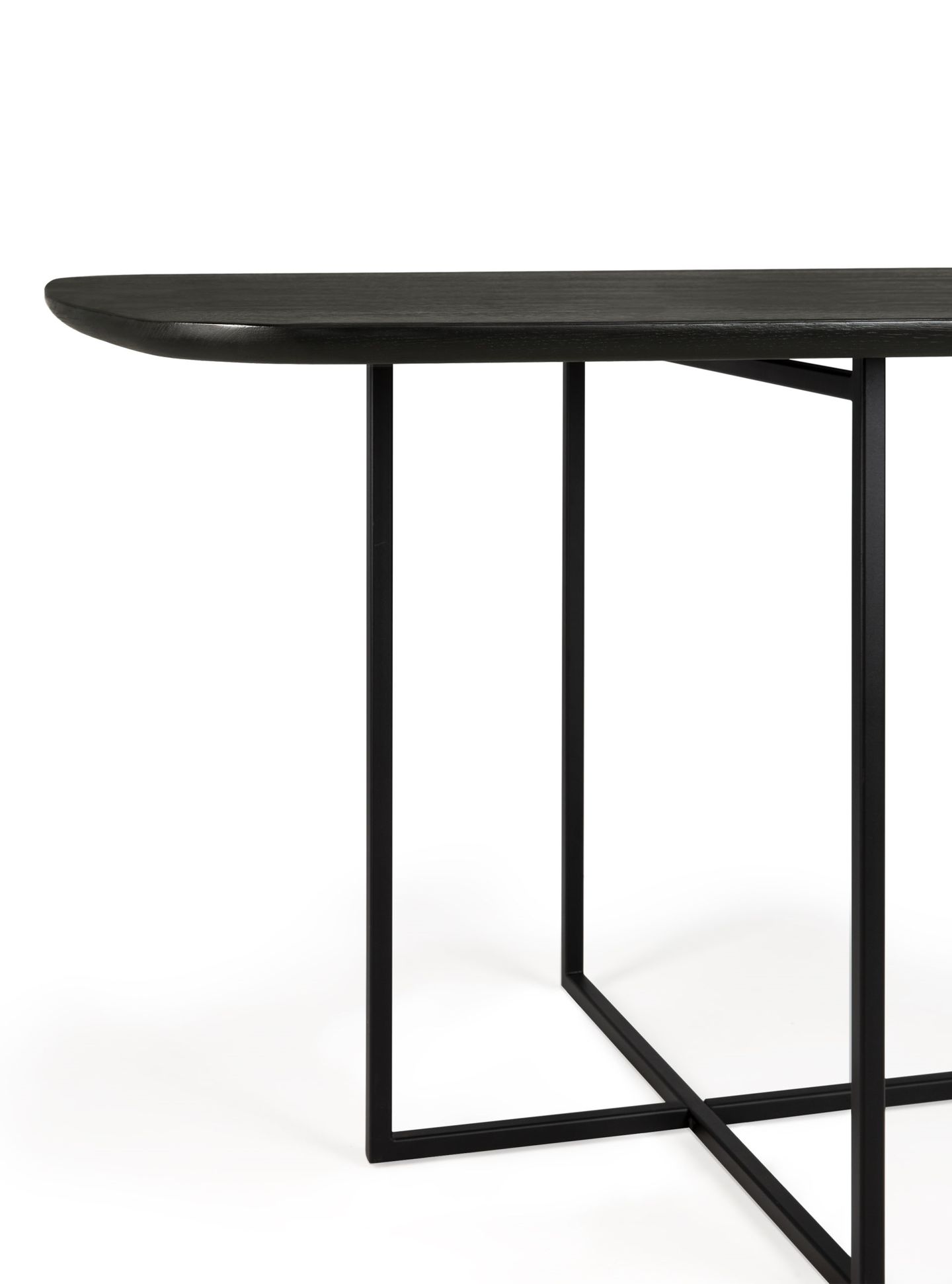 Arc Tisch Eiche schwarz lackiert Ethnicraft