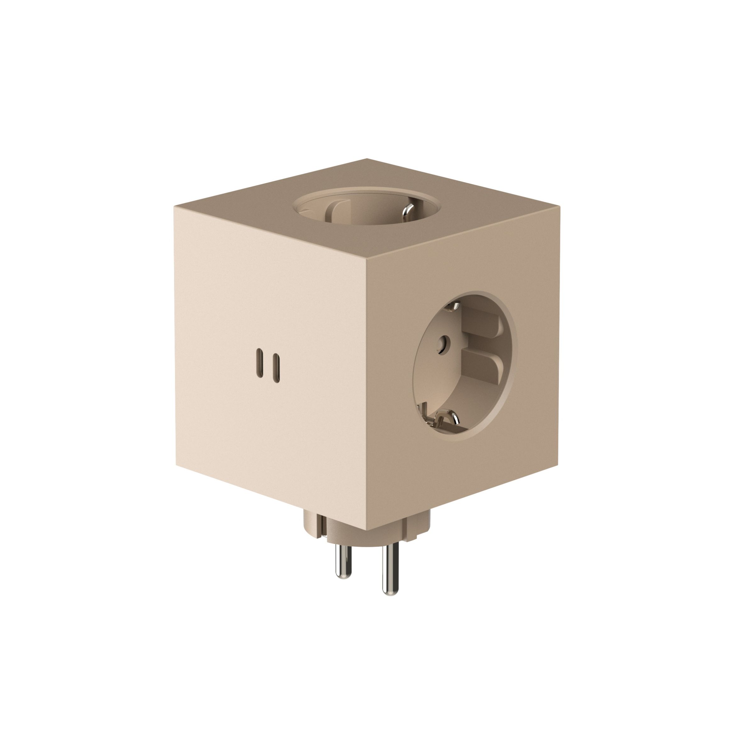 Square 2 - Avolt Steckdosenwürfel mit USB-C sand dfp Design