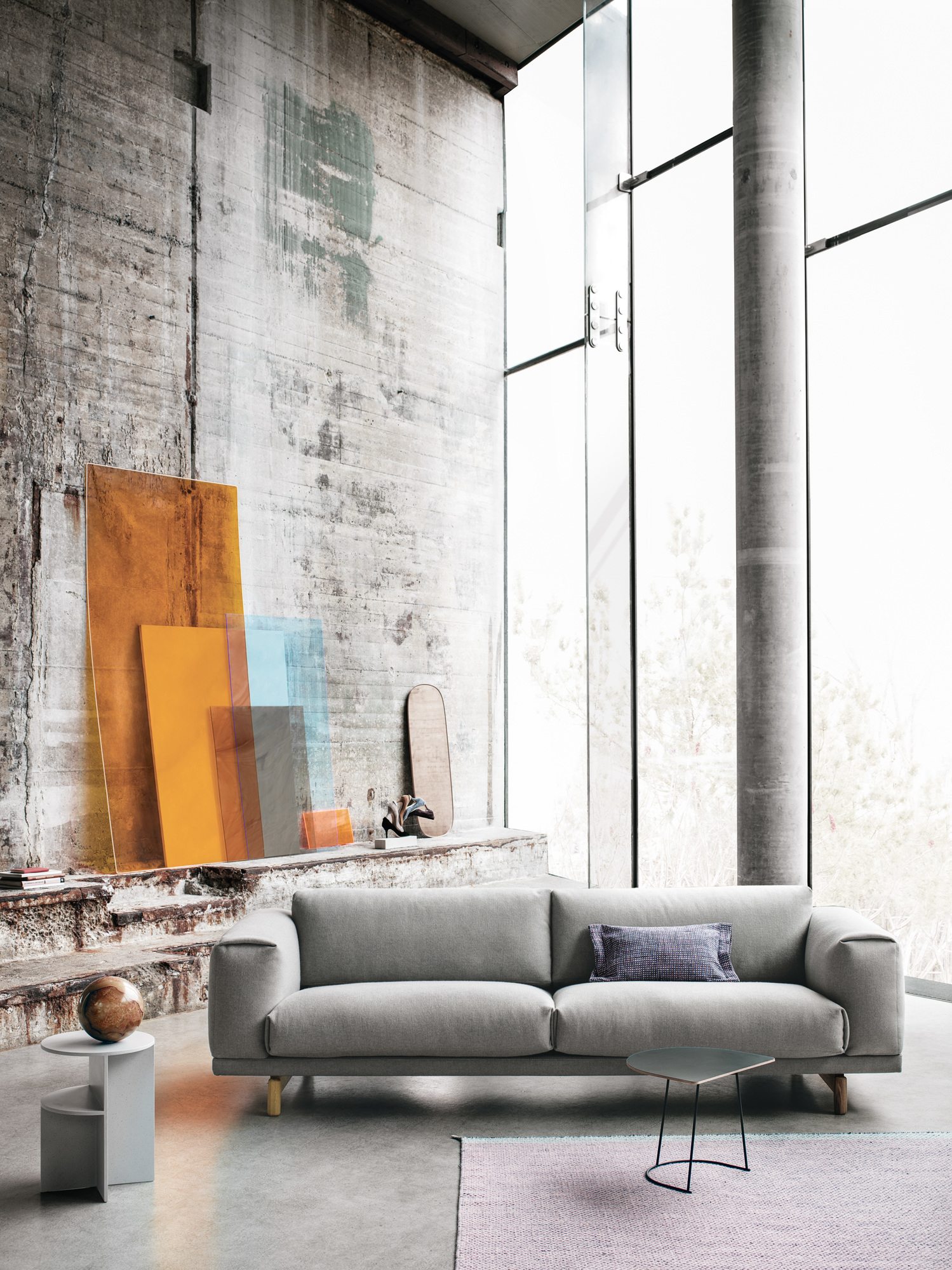Airy Coffee Table Half Size Beistelltisch Muuto
