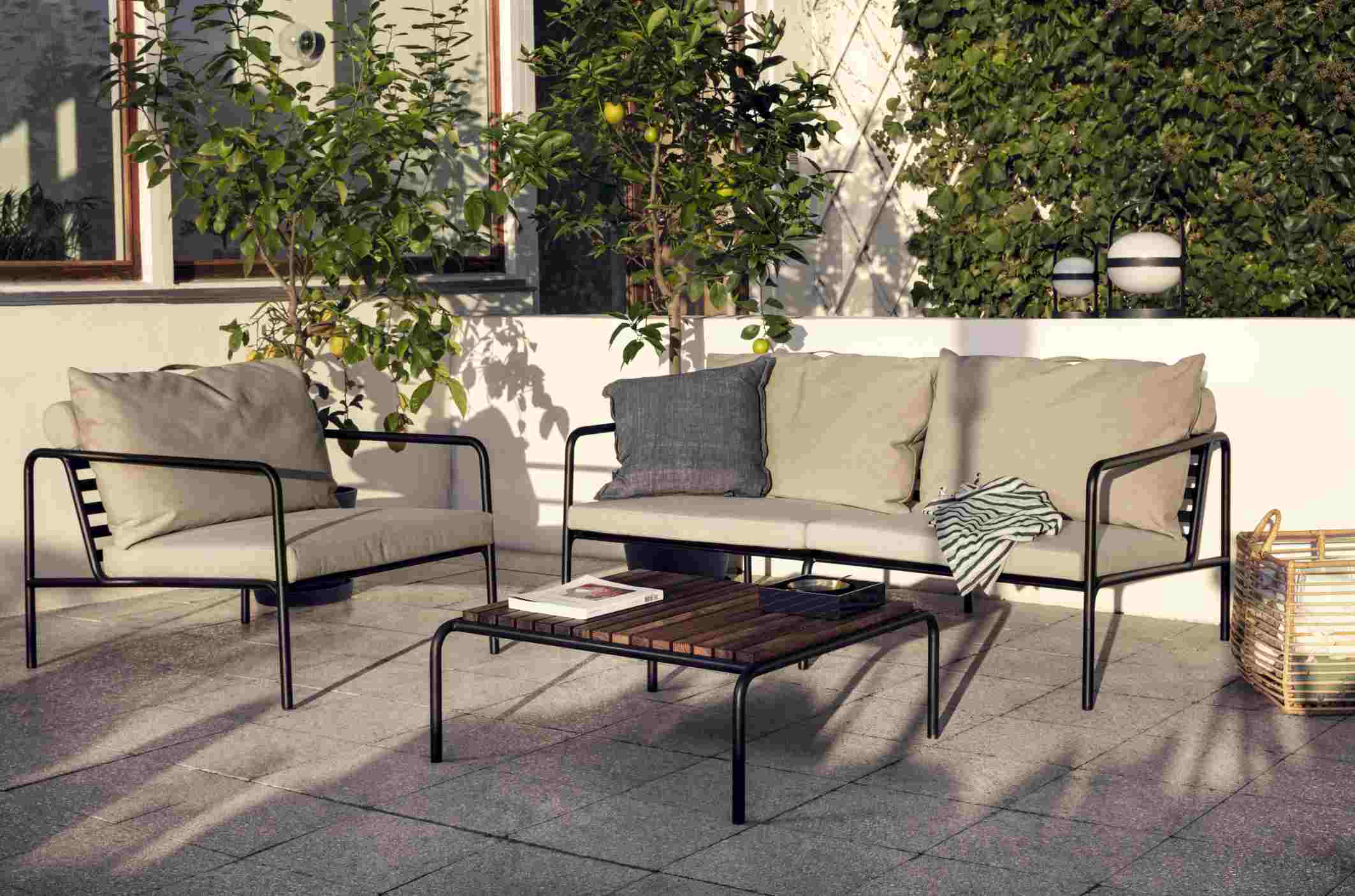 Avon Lounge Table Outdoor Tisch Houe