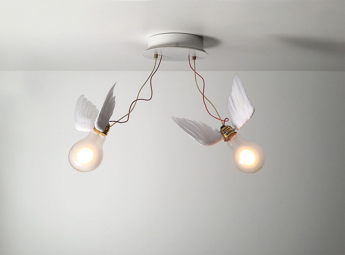 Lucellino Doppio LED Wandleuchte Ingo Maurer