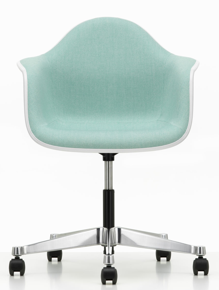 Eames Plastic Arm Chair PACC Vollgepolstert Vitra