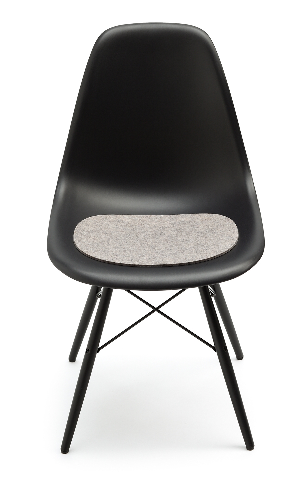 Sitzauflage-Filzauflage Eames Plastic Side Chairs DSR / DSW graphit Hey Sign