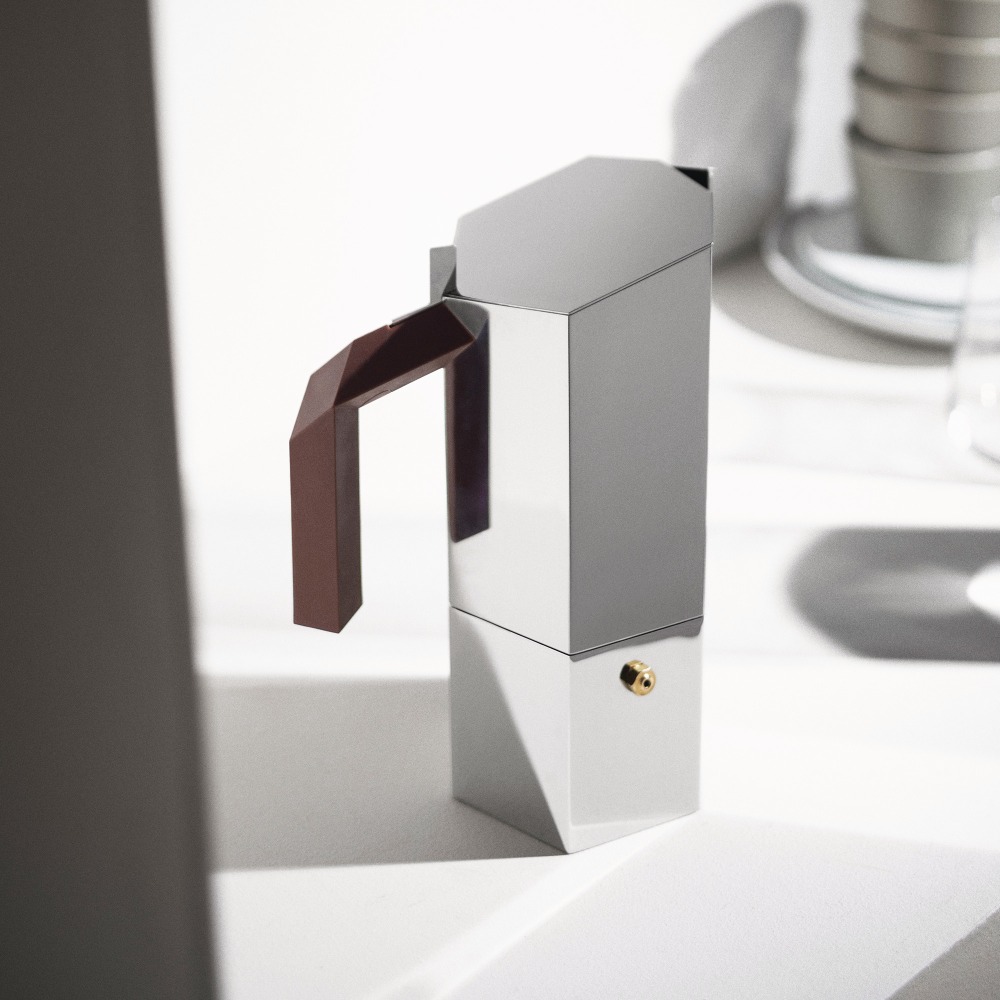Menhir Espressokocher für 6 Tassen MA01 6 Alessi