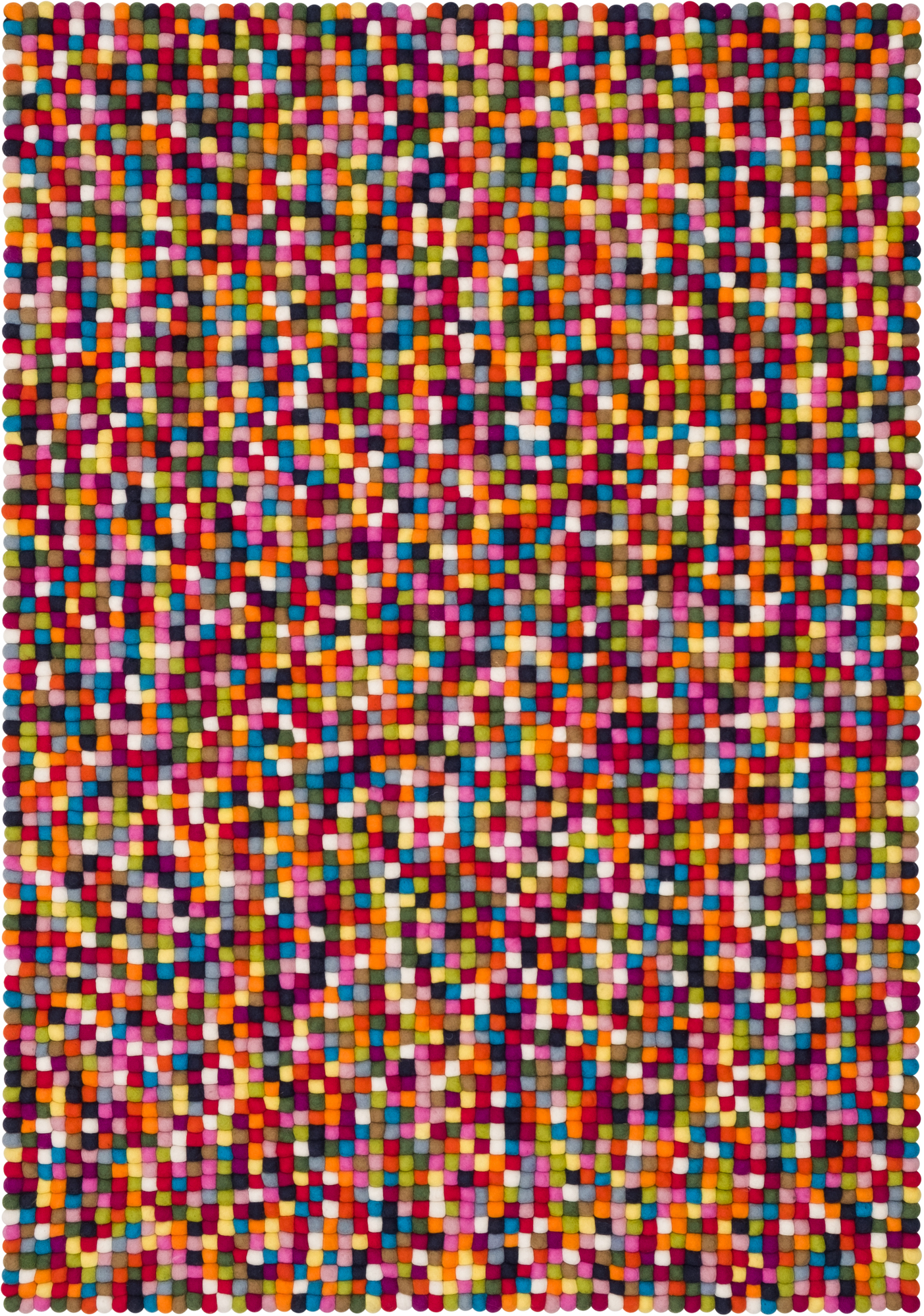 Filzkugel Teppich 160x230 cm Myfelt