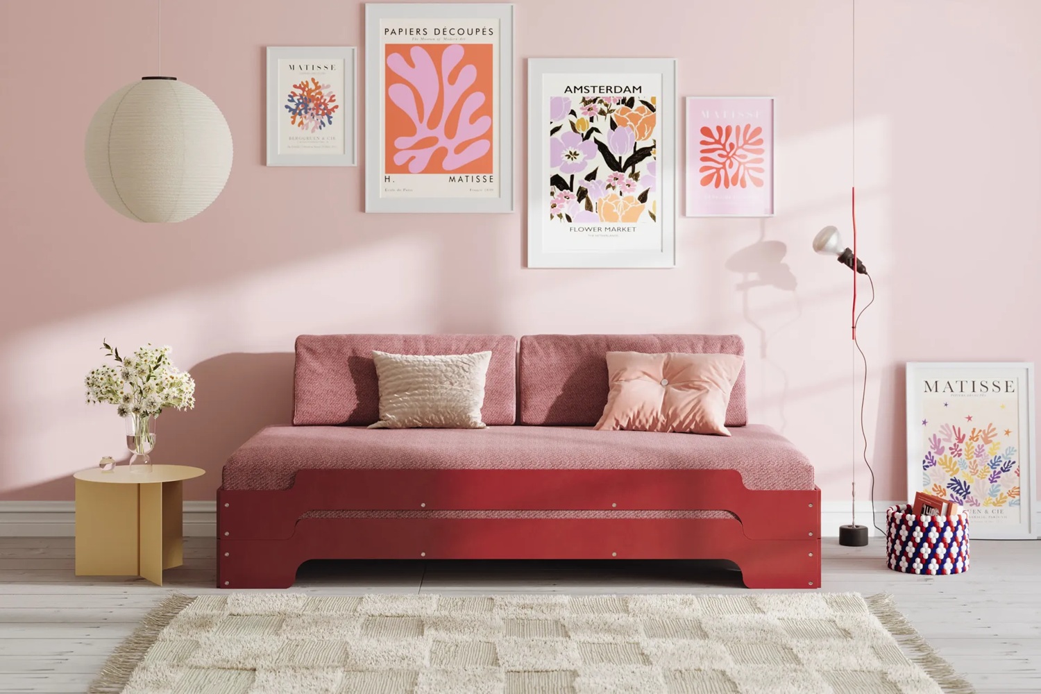 Rückenkissen gerundet für Stapelliege Müller Small Living