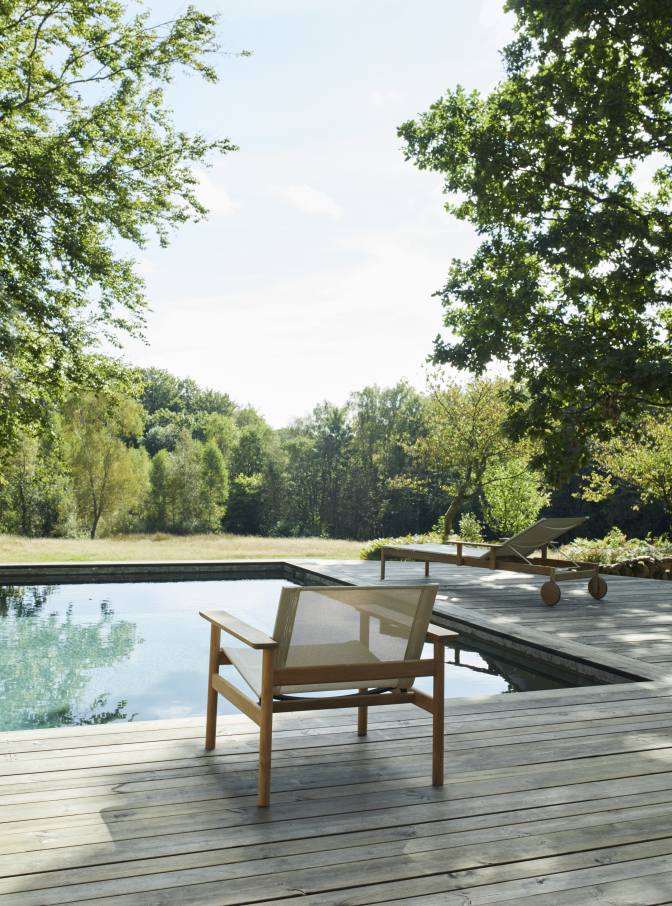 Pelagus Sessel Lounge Chair Skagerak by Fritz Hansen  
