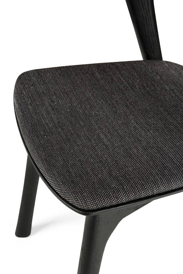Bok Stuhl Eiche braun / Stoff Schwarz Ethnicraft