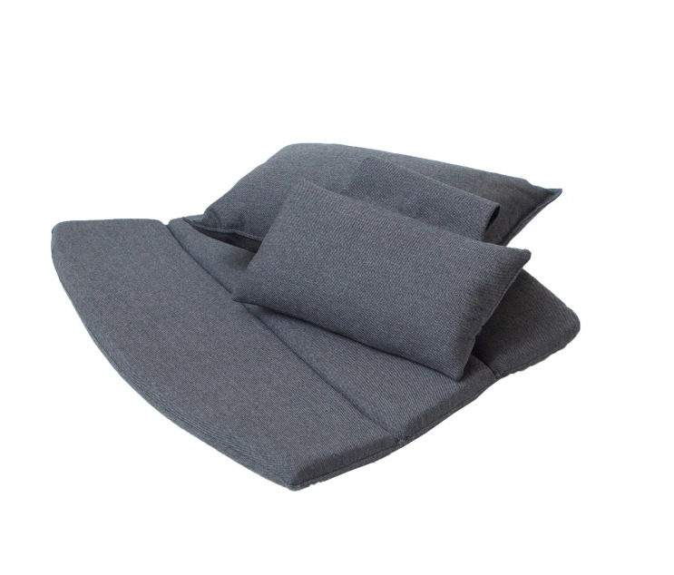Breeze Kissensatz für Outdoor Highbacksessel Cane-Line schwarz