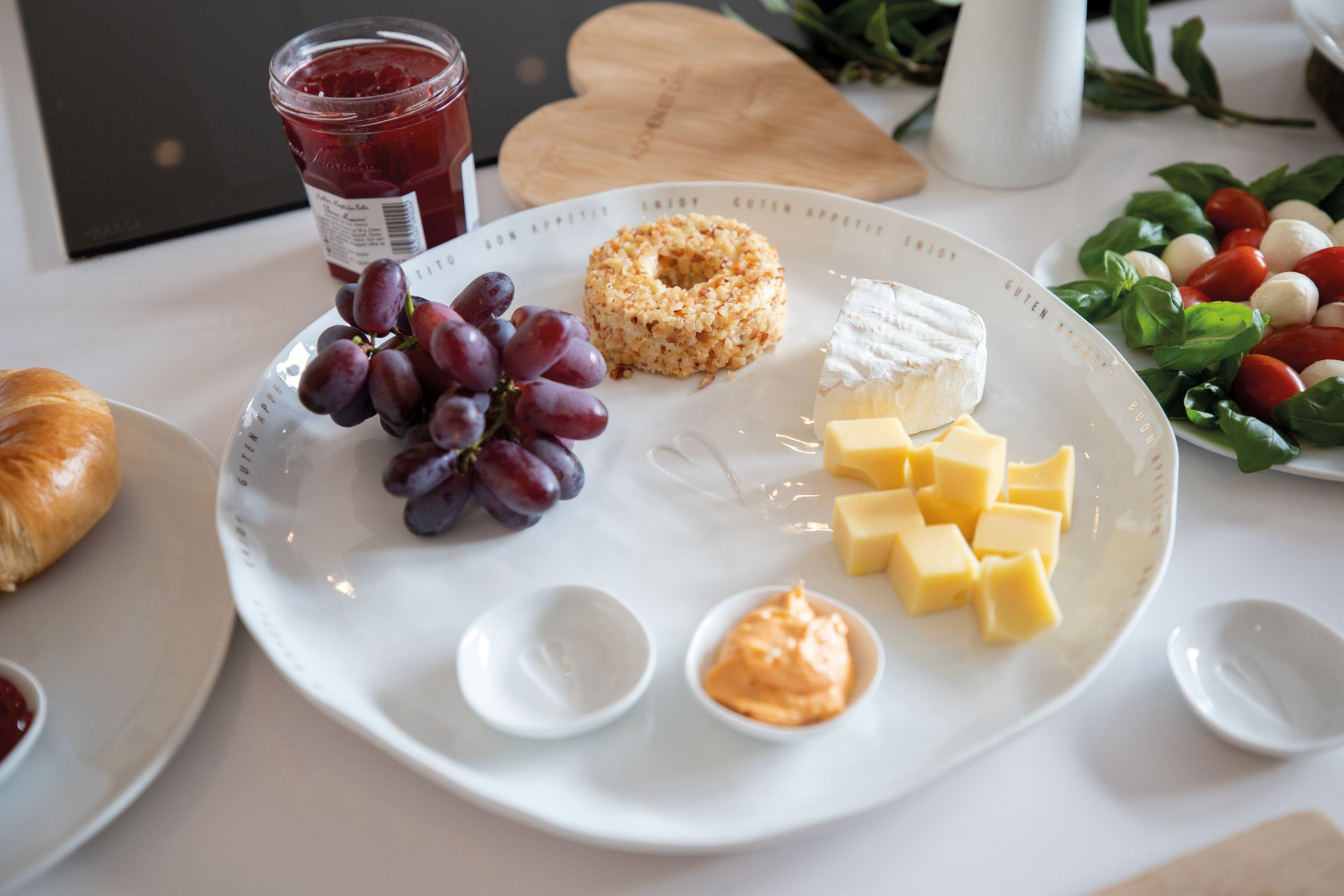 Guten Appetit Platte Räder