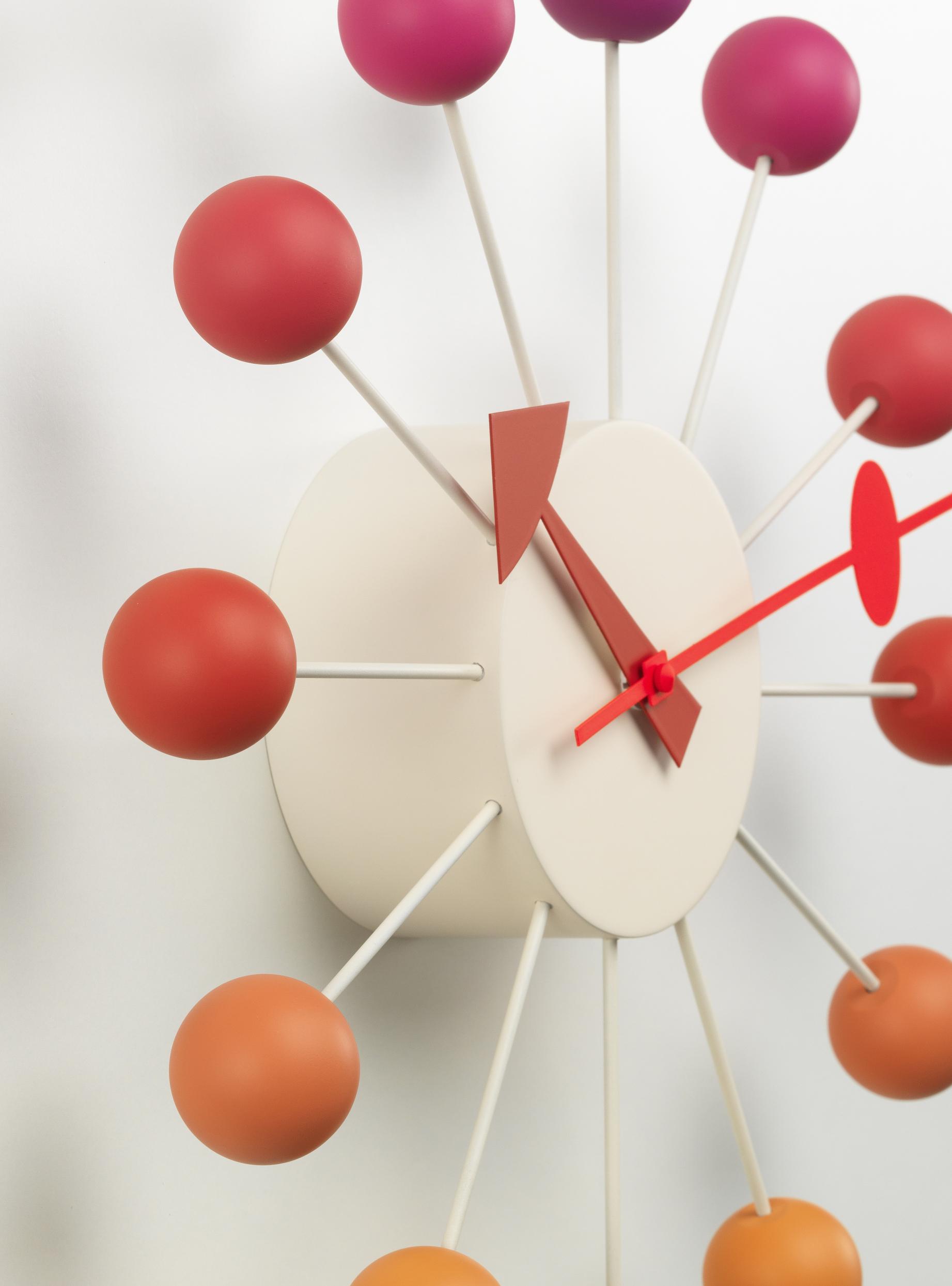 Ball Clock Wanduhr Sunset Vitra LIMITED EDITION 