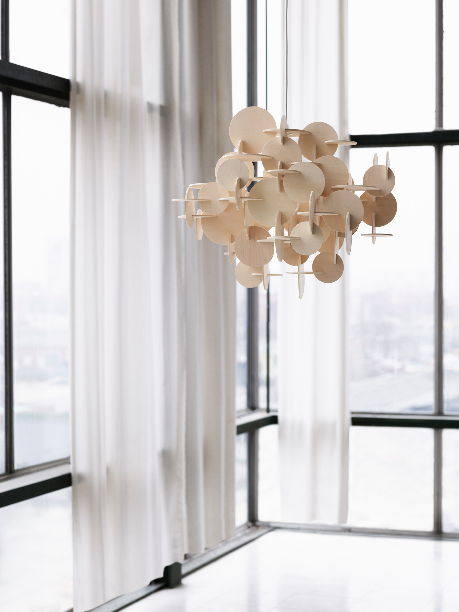 Bau Lamp Natur Pendelleuchte Normann Copenhagen Small