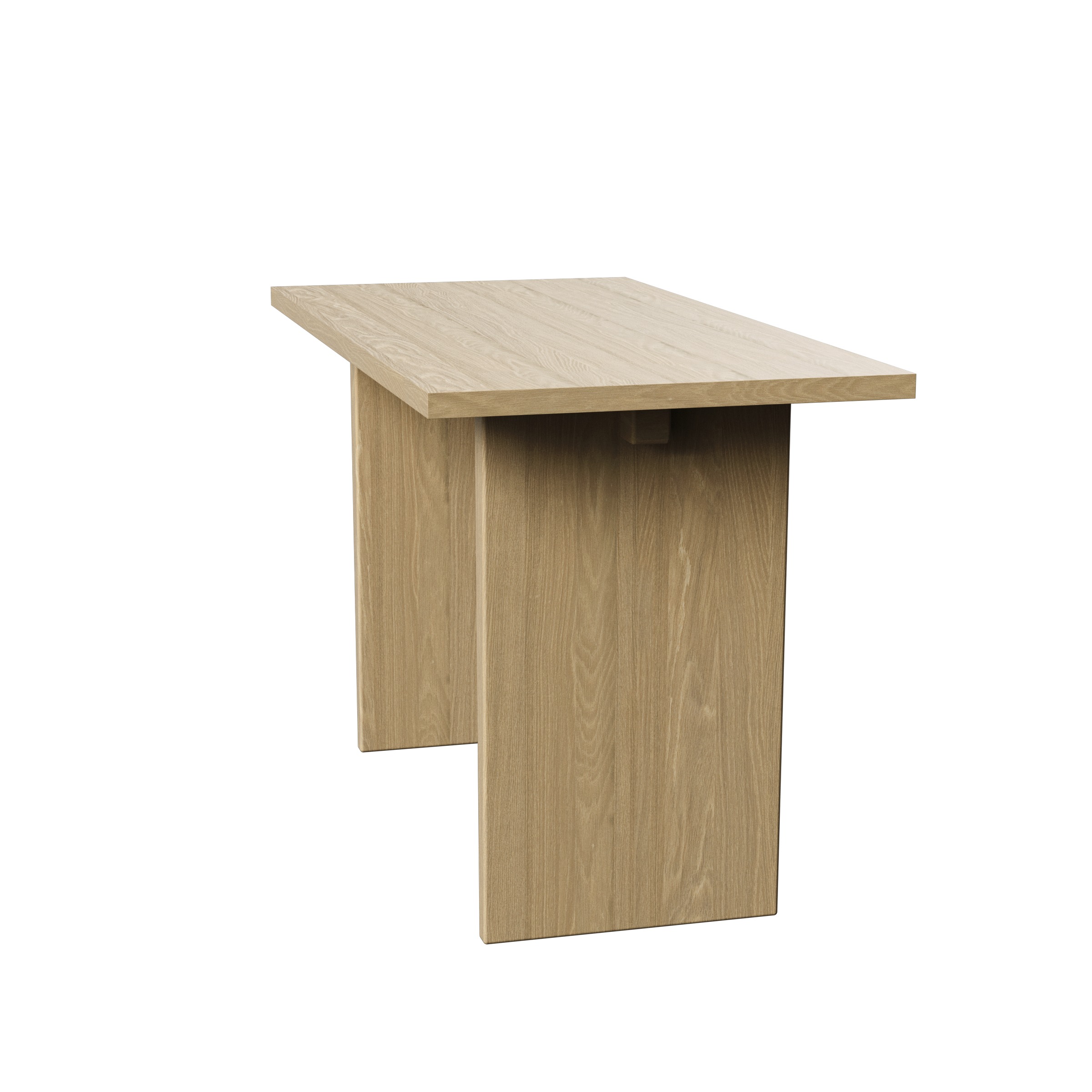 Private Desk Schreibtisch Eiche hell gebeizt Furnier Gubi