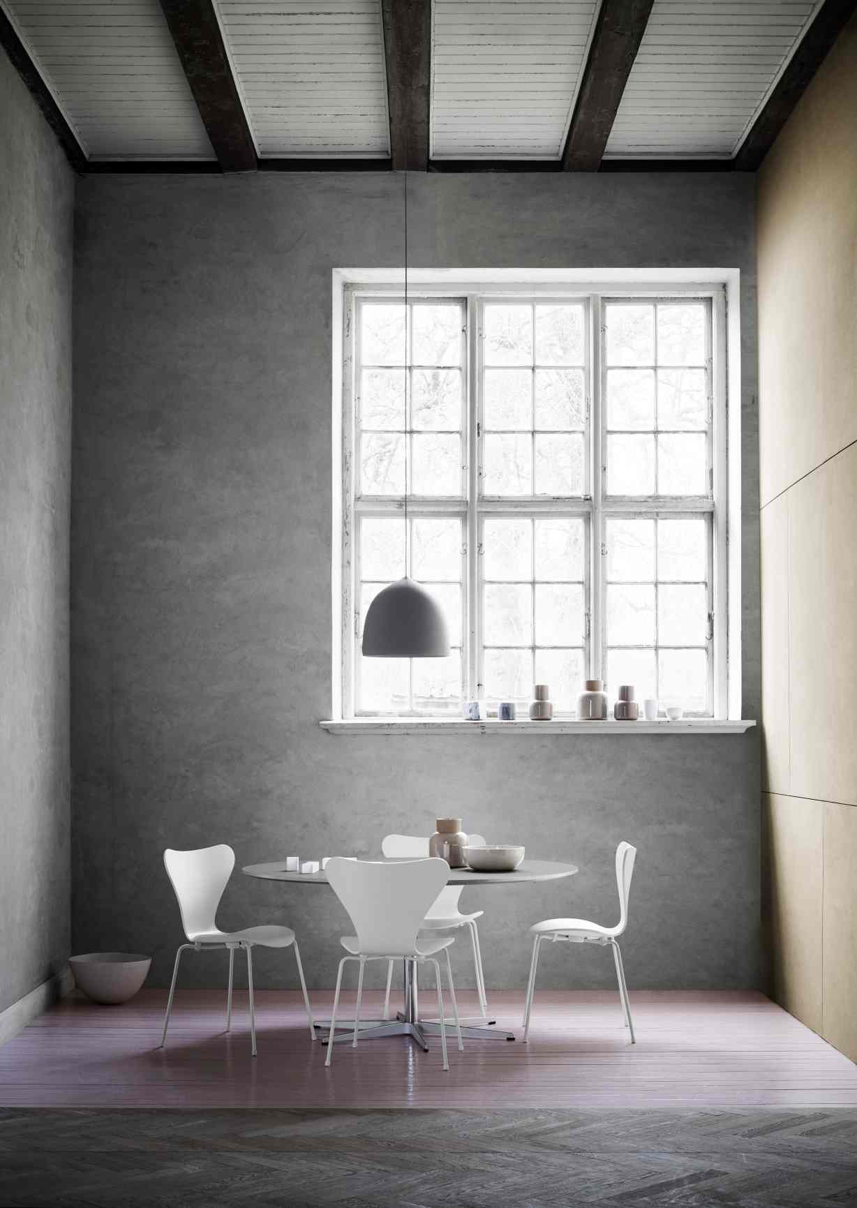 Siebener / Serie Stuhl 3107 Fritz Hansen QUICK SHIP