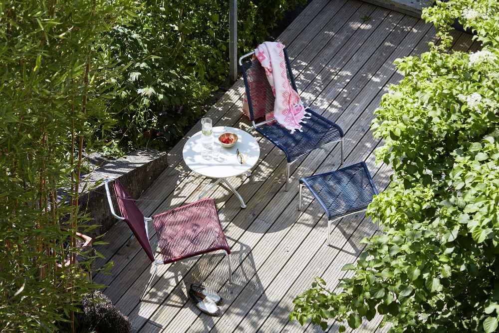 Altorfer Lounge Hocker Outdoor Embru 