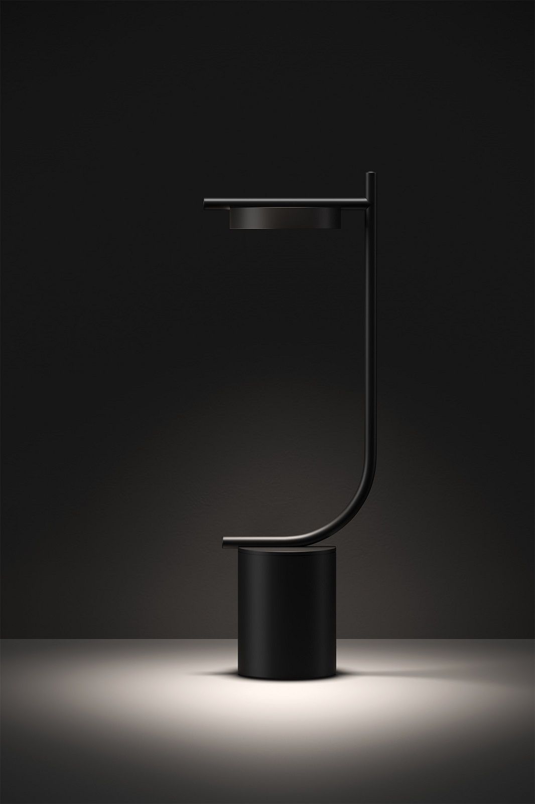 Igram Portable Table Lamp Shape J Akkuleuchte / Tischleuchte Grupa 