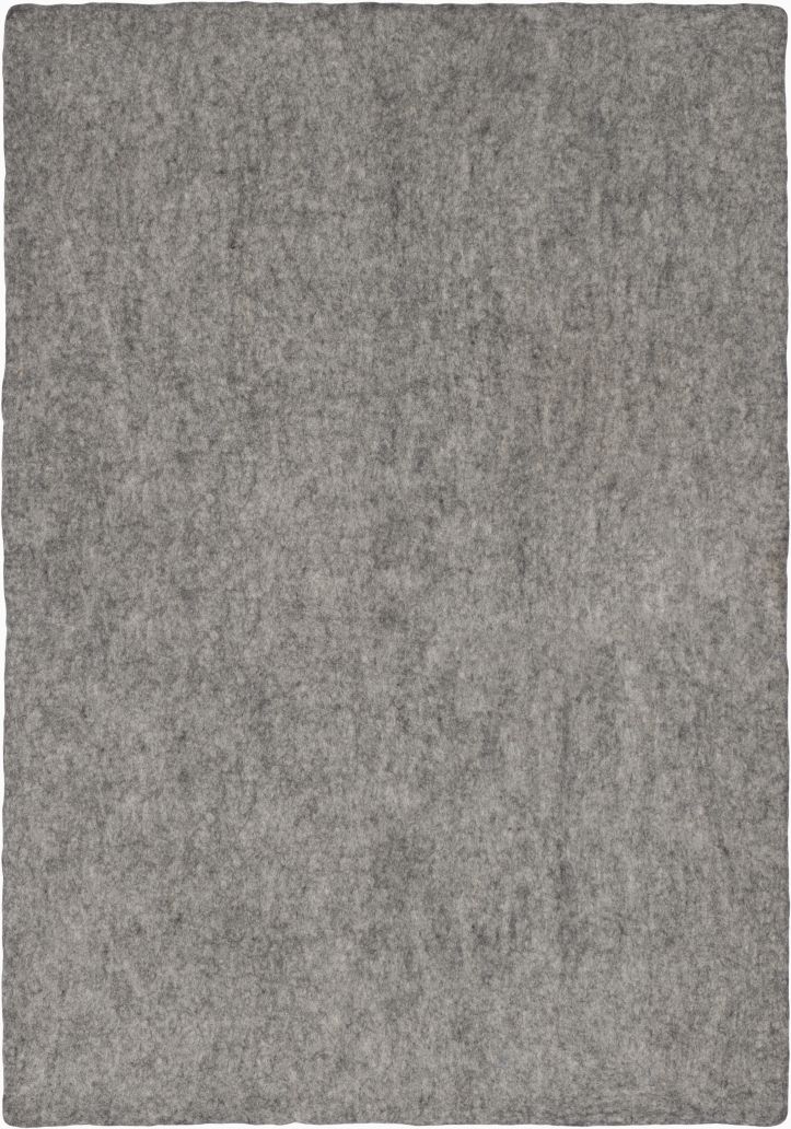Mono Rechteckig Filzteppich 180 x 260 cm myfelt Carl (grau meliert)