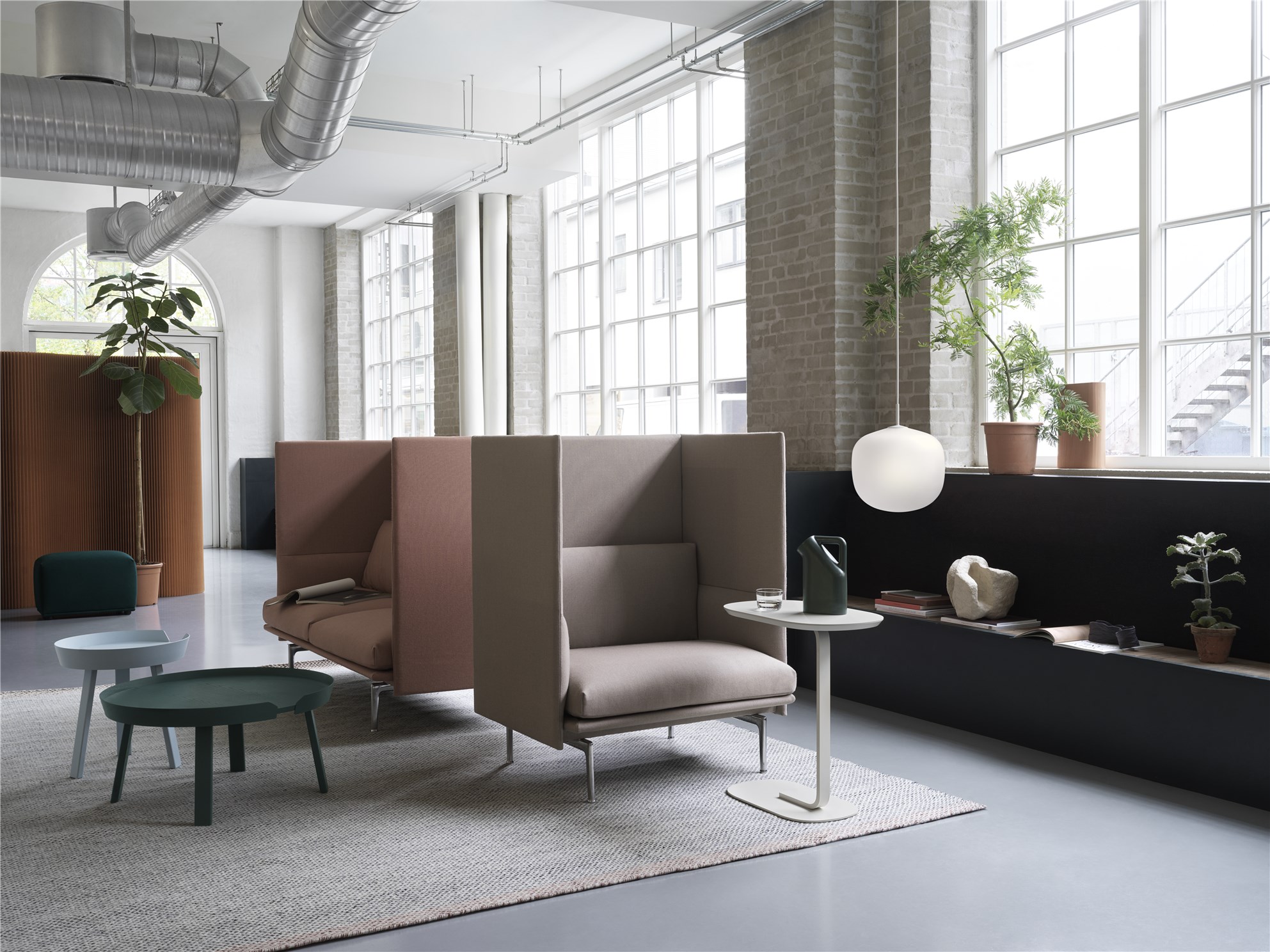Outline 2-Sitzer Highback Sofa Muuto