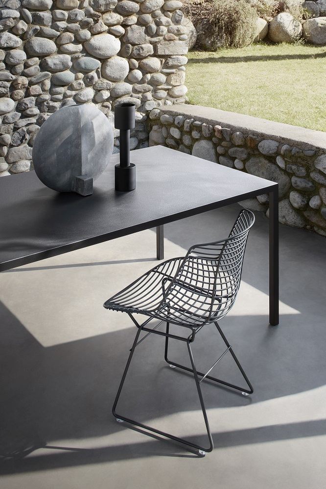 Flow Filo Indoor/Outdoor Chair Stuhl Kufengestell MDF Italia 