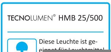 HMB 25/500 HMB25/500 Bauhaus Pendelleuchte Tecnolumen mit Rollenzug