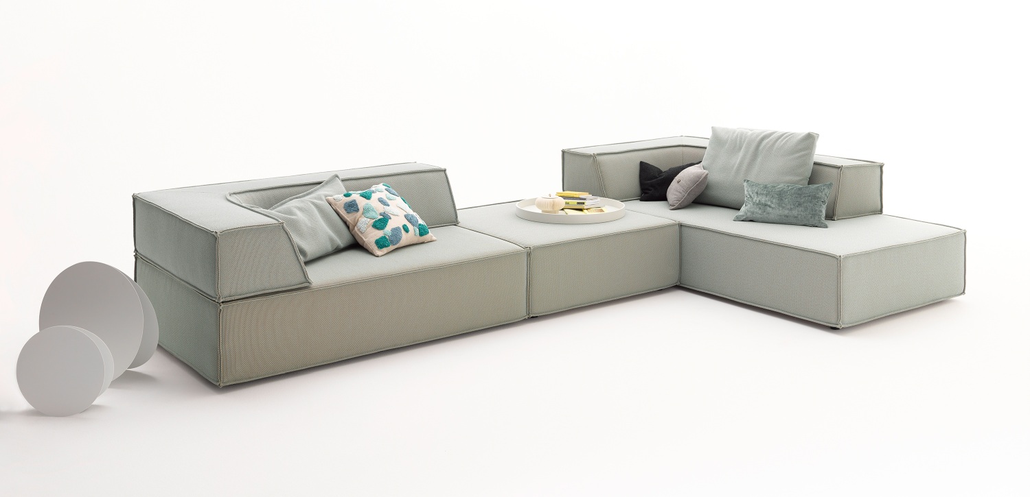 Trio Rückenelemente Eckrücken Sofa Cor