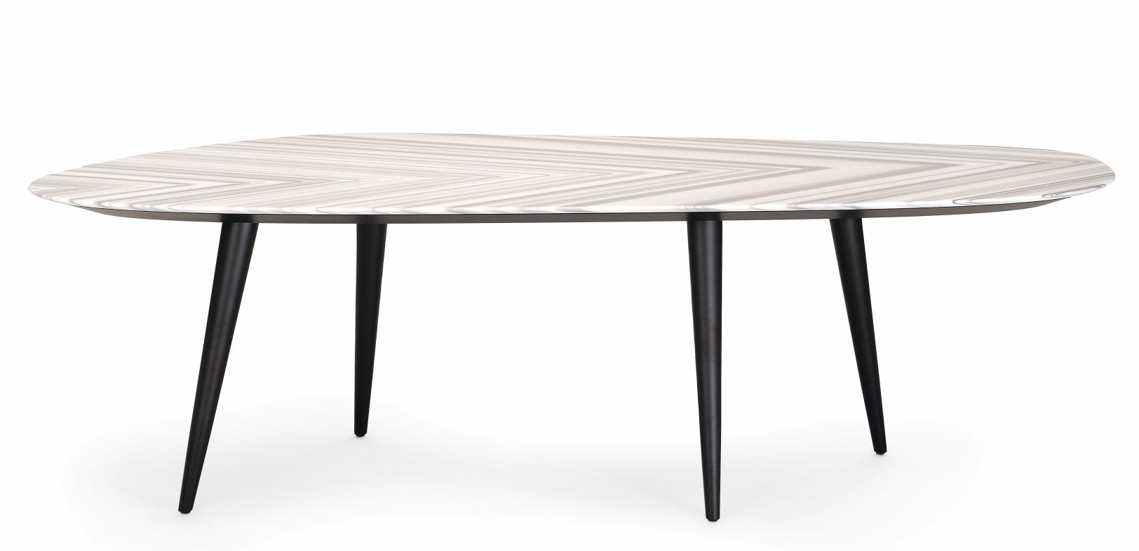 2318 Tweed Marble Esstisch B 250 cm Zanotta