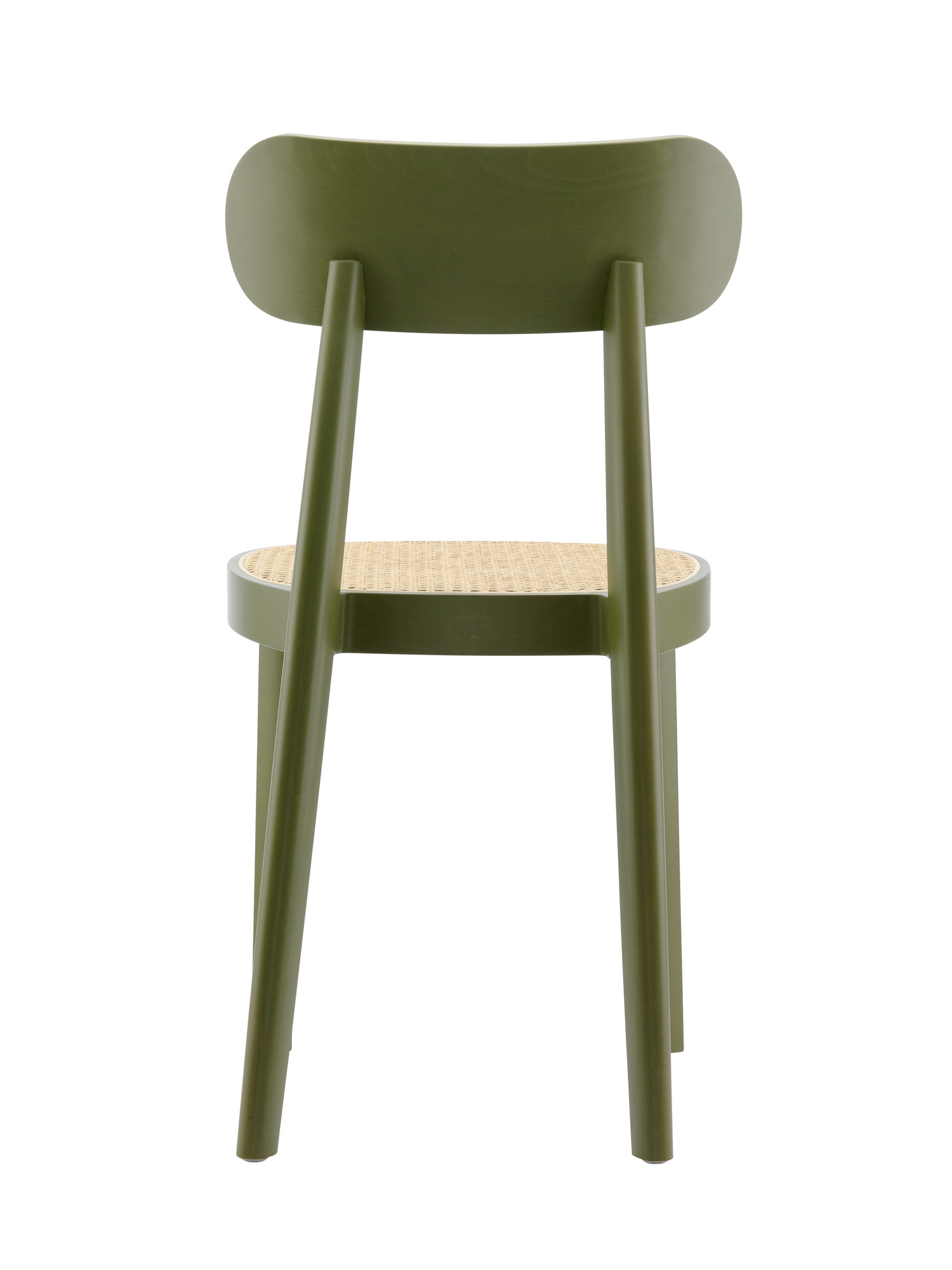 Holzstuhl 118 Olivgrün Thonet Holzstuhl 118 Olivgrün Thonet