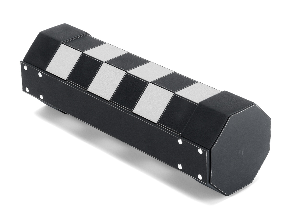 Rolz Chess / Checkers Ser Mobiles Schach- und Dame Set Umbra EINZELSTÜCK