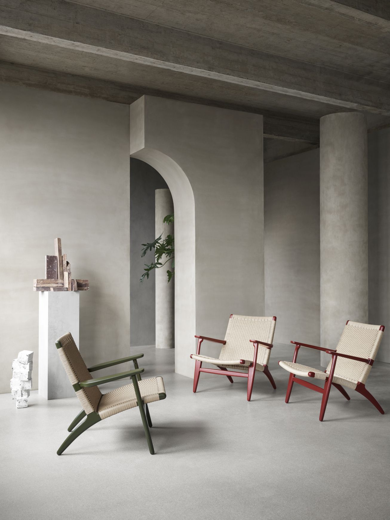 CH25 Sessel Falu Carl Hansen & Søn - LIMITED EDITION EINZELSTÜCK