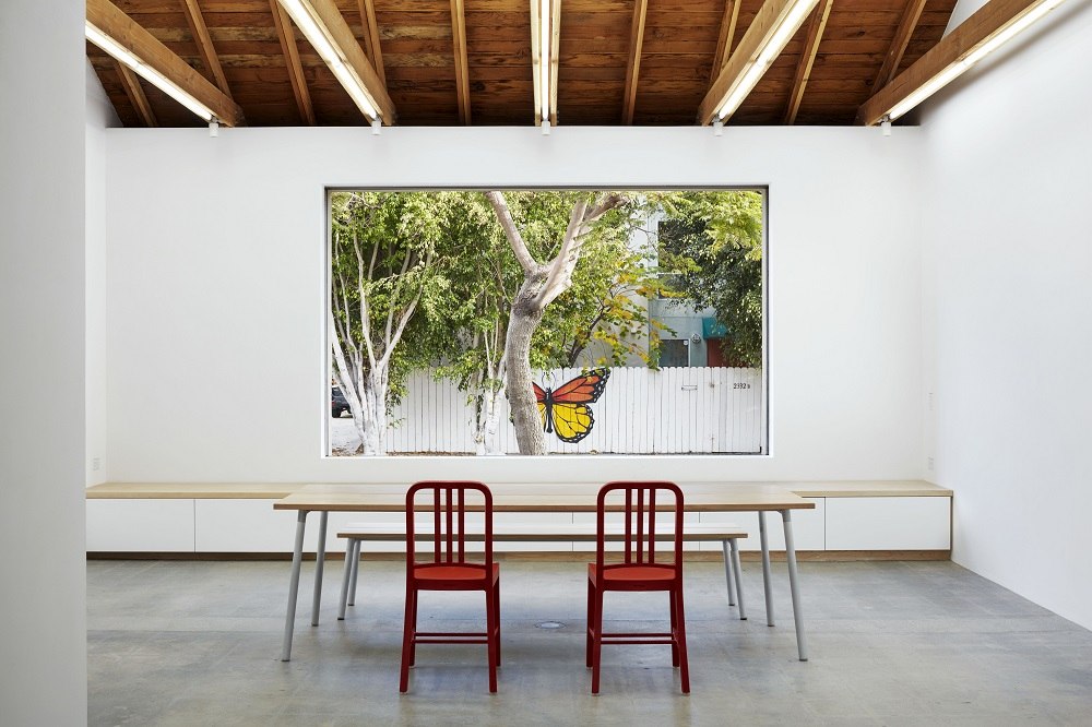 Run Bench 3-Sitzer Bank Emeco Aluminium/Akkoya