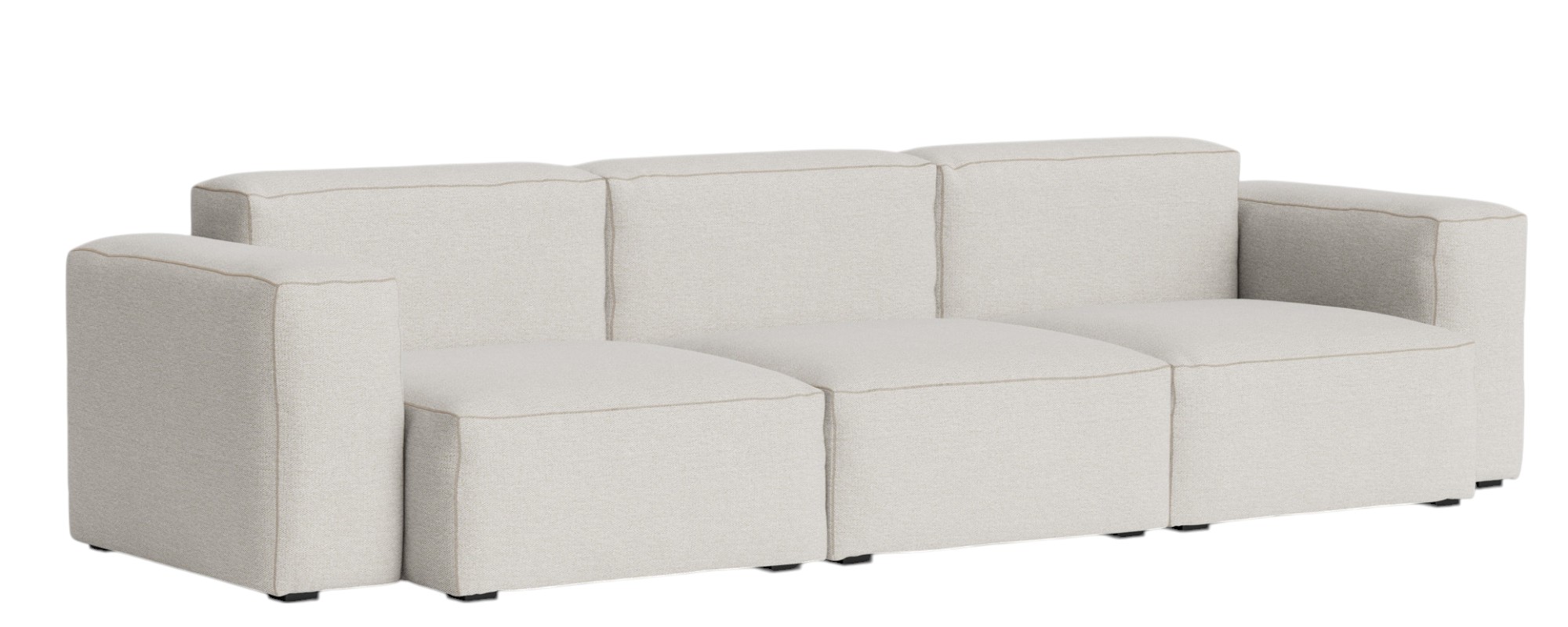 Mags Soft Sofa Low armrest 3-Sitzer Combination 1 Hay