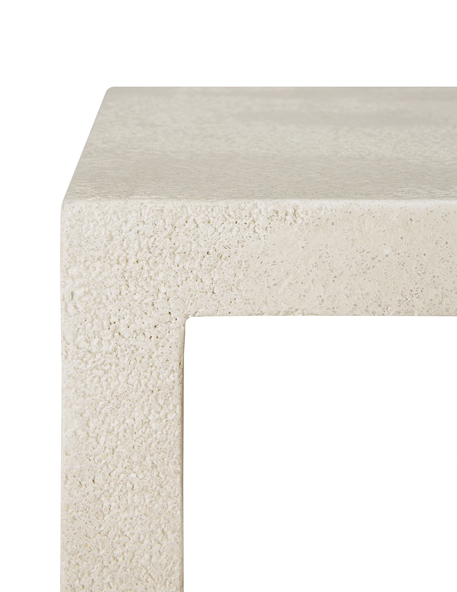 Elements Konsole Microcement Off White Ethnicraft
