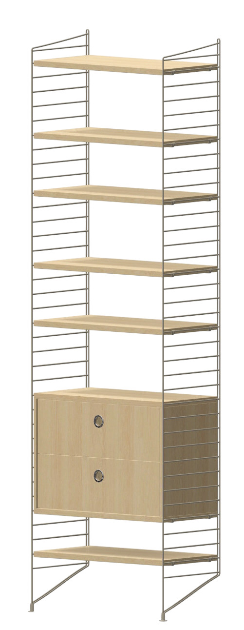 Wohnzimmer KONFIGURATIONEN L7 String Furniture