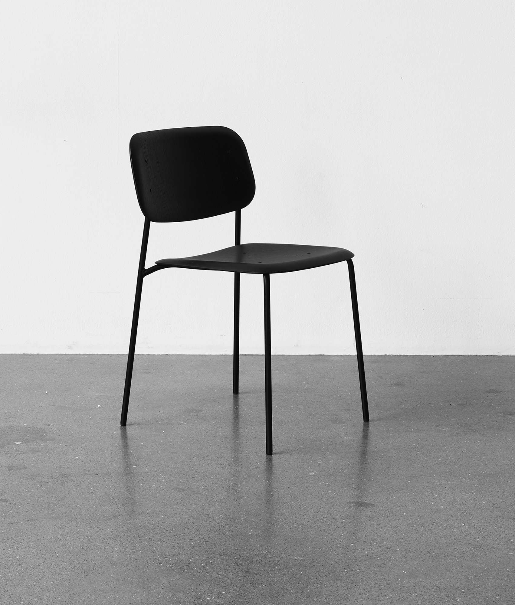 Soft Edge 40 Chair Stuhl Hay-Soft Eiche schwarz gebeizt