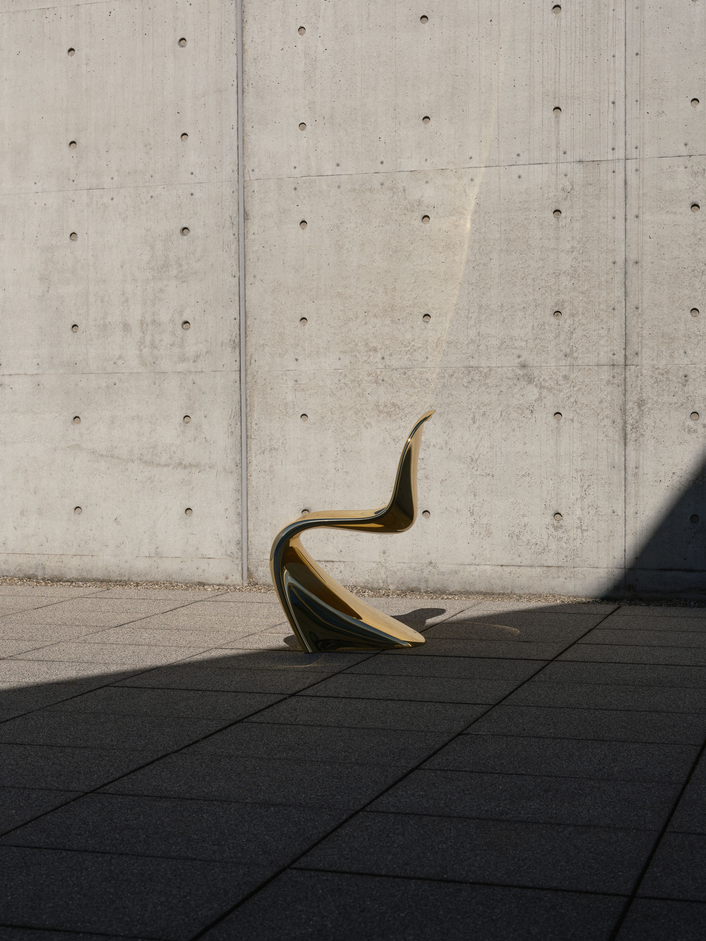 Panton Gold Chair Stuhl LIMITED EDITION Vitra